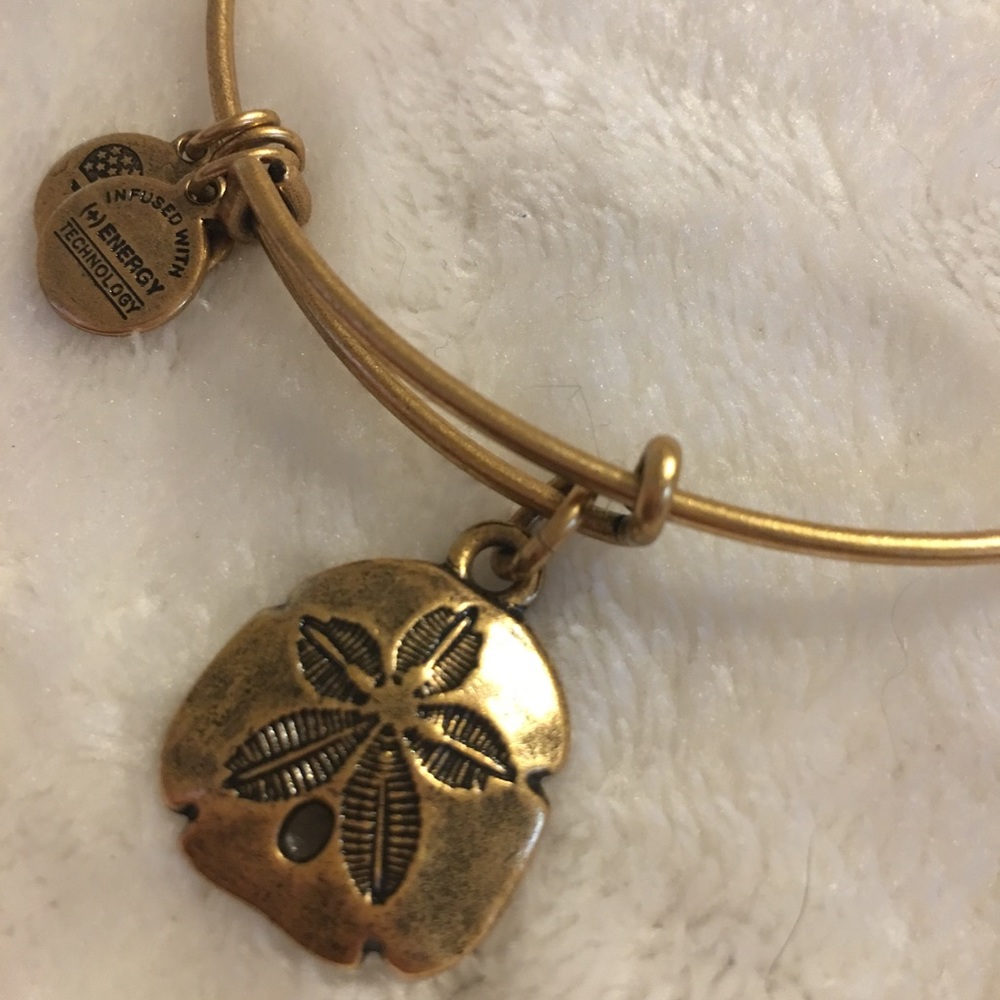Alex and Ani Sand Dollar Bangle